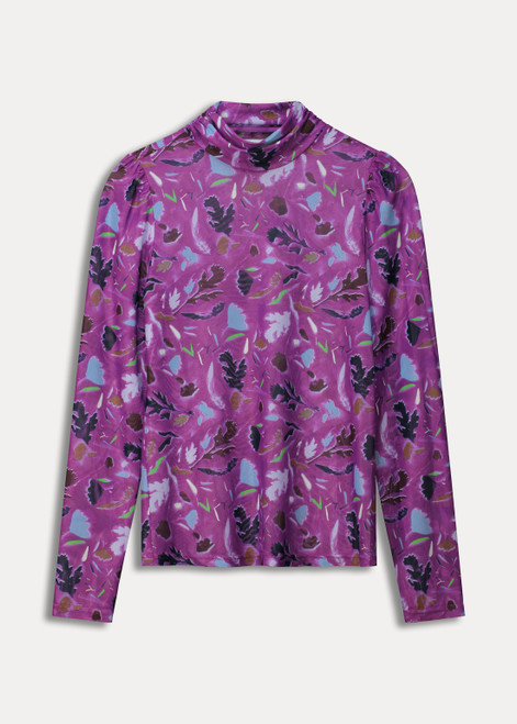 POM Turtleneck - Featherfest Cactus Pink