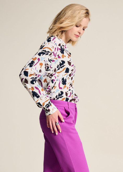 POM Blouse - Mila Featherfest Ecru