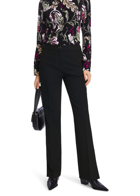 MARC CAIN Black Fendou In Feminine Fit | XC8124W22