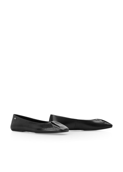 MARC CAIN COLLECTIONS Black Goat Nappa Ballerina With Soft Sole | YC SF.02 L06 MARC CAIN COLLECTIONS Black Goat Nappa Ballerina With Soft Sole | YC SF.02 L06