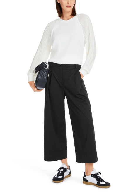MARC CAIN SPORTS Black Warin Rethink Together Culottes | YS 81.26 W19 MARC CAIN SPORTS Black Warin Rethink Together Culottes | YS 81.26 W19