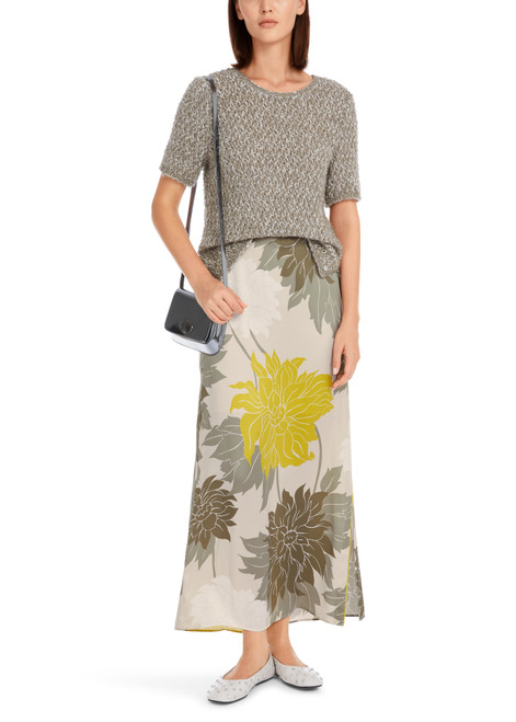 MARC CAIN COLLECTIONS Sage Powder Pullover - Knitted In Germany | YC 41.29 M16