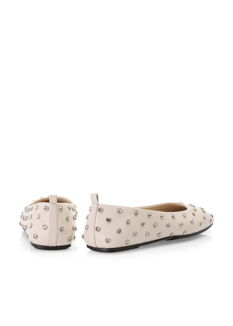 MARC CAIN COLLECTIONS Deep Pearl Soft Ballerina Flat Made Of Goat Nappa | YC SF.03 L06