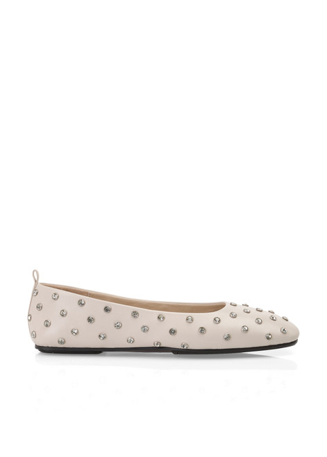 MARC CAIN COLLECTIONS Deep Pearl Soft Ballerina Flat Made Of Goat Nappa | YC SF.03 L06