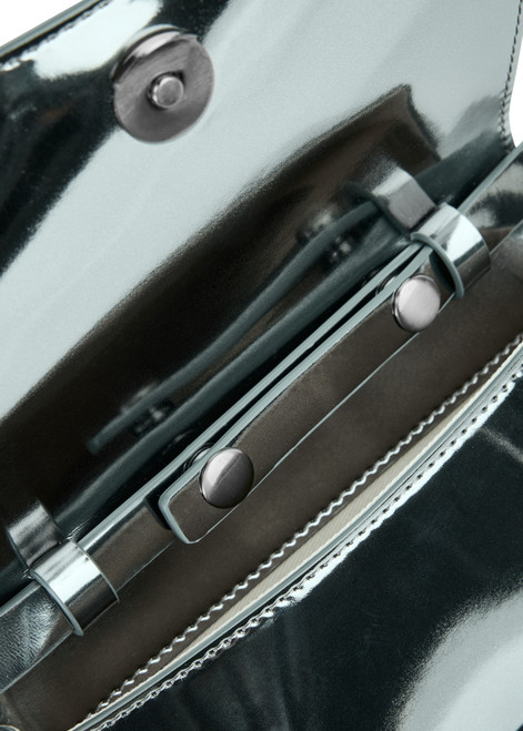 MARC CAIN COLLECTIONS Pure Copper Shiny Mini Bag With Magnetic Closure | YC TM.01 Z04