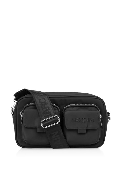 MARC CAIN SPORTS Black Rethink Together Shoulder Bag | YS TI.02 Z03 MARC CAIN SPORTS Black Rethink Together Shoulder Bag | YS TI.02 Z03