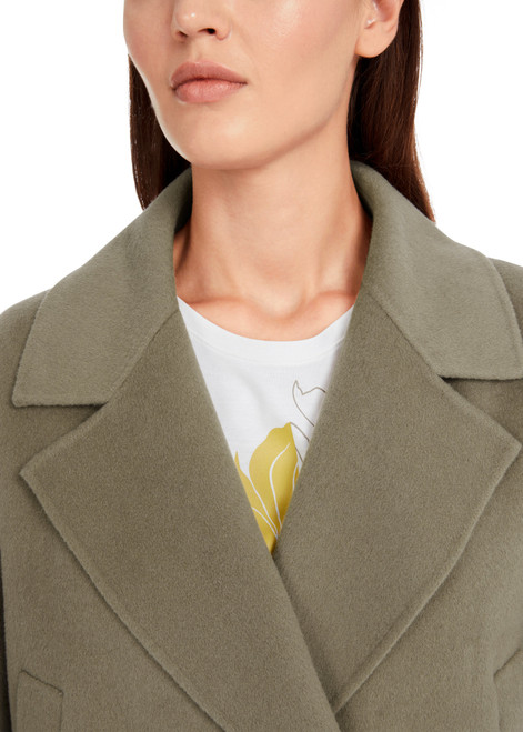 MARC CAIN COLLECTIONS Sage Powder Soft Wool Jacket | YC 12.04 W33