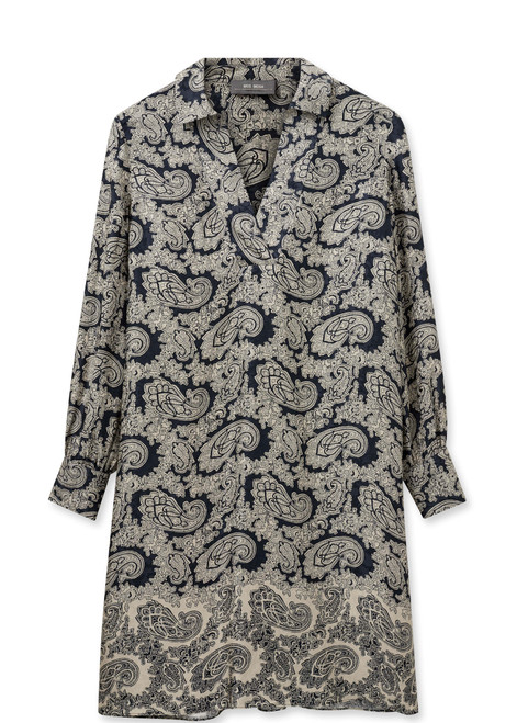 MOS MOSH Salute Navy Mmshane Invert Dress | 165470 MOS MOSH Salute Navy Mmshane Invert Dress | 165470