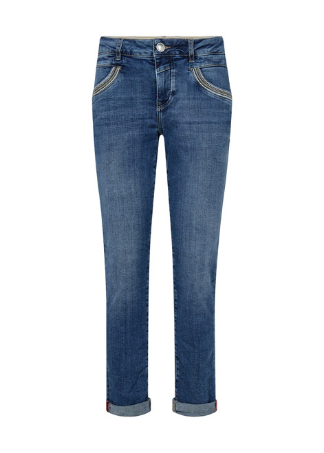 MOS MOSH Mid Blue Naomi Grendel Jeans | 170070 MOS MOSH Mid Blue Naomi Grendel Jeans | 170070