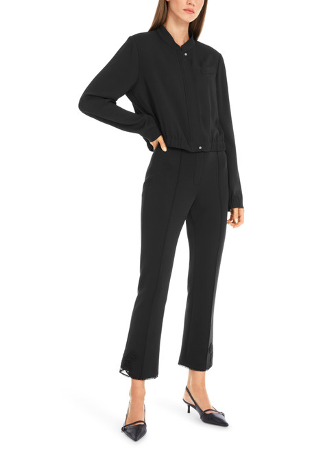 MARC CAIN COLLECTIONS Black Frederica In Scuba Jersey | YC 81.34 J23 MARC CAIN COLLECTIONS Black Frederica In Scuba Jersey | YC 81.34 J23