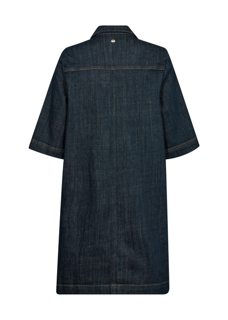 MOS MOSH Dark Blue Mmabigail Denim Dress | 168970