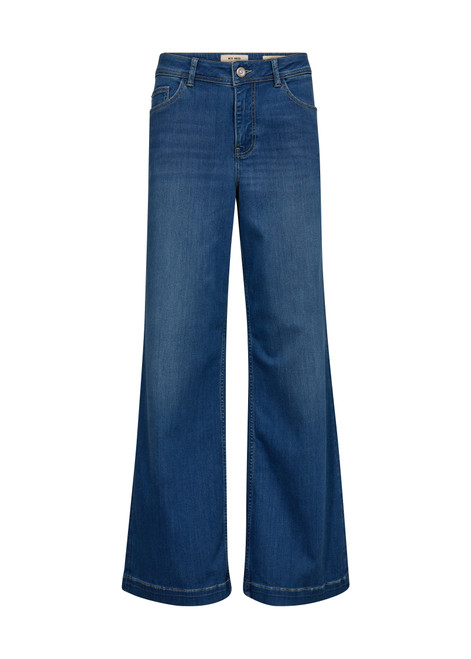 MOS MOSH Mid Blue Mmdara Deluxe Jeans | 166400