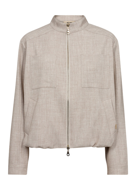 MOS MOSH Chocolate Chip Mmpetra Flair Jacket | 169220 MOS MOSH Chocolate Chip Mmpetra Flair Jacket | 169220