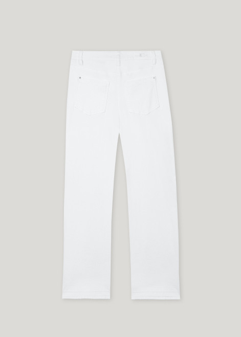 LUISA CERANO White Authentic Twill Denim | 618776/3675-0100