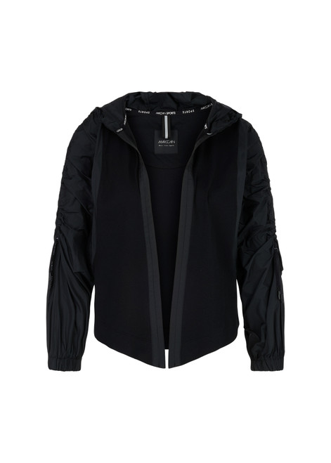 MARC CAIN SPORTS Black Sporty Jacket | YS 31.22 J55 MARC CAIN SPORTS Black Sporty Jacket | YS 31.22 J55