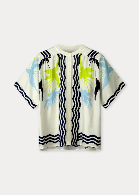 POM White Blouse - Artisan Lime | SP9173 POM White Blouse - Artisan Lime | SP9173