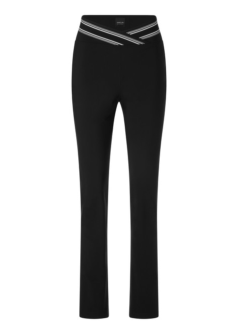 MARC CAIN SPORTS Black Sumber Rethink Together Trousers | YS 81.45 J40 MARC CAIN SPORTS Black Sumber Rethink Together Trousers | YS 81.45 J40