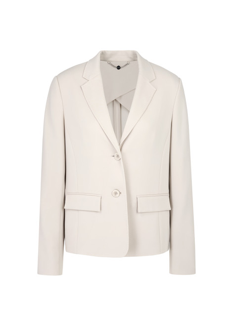 MARC CAIN COLLECTIONS Deep Pearl Blazer With Hand-Stitching Details | YC 34.09 W56 MARC CAIN COLLECTIONS Deep Pearl Blazer With Hand-Stitching Details | YC 34.09 W56