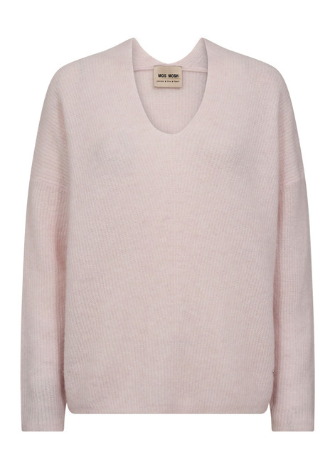 MOS MOSH Ballet Slipper Mmthora V-Neck Knit | 153900 MOS MOSH Ballet Slipper Mmthora V-Neck Knit | 153900