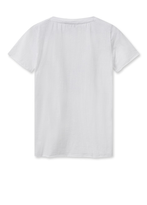MOS MOSH White Mmgethi Deco Tee | 159350 MOS MOSH White Mmgethi Deco Tee | 159350