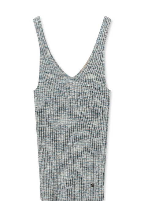 MOS MOSH Wasabi Mmeisley Rib Knit Tank Top | 158810 MOS MOSH Wasabi Mmeisley Rib Knit Tank Top | 158810