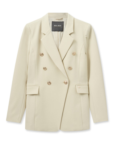 MOS MOSH Ecru Mmbabeth Lunie Blazer | 165070 MOS MOSH Ecru Mmbabeth Lunie Blazer | 165070