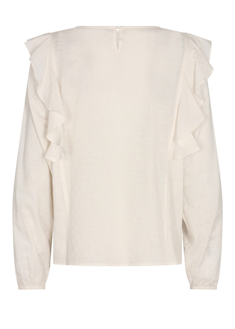 MOS MOSH Sea Salt Mmleida Blouse | 156010 MOS MOSH Sea Salt Mmleida Blouse | 156010