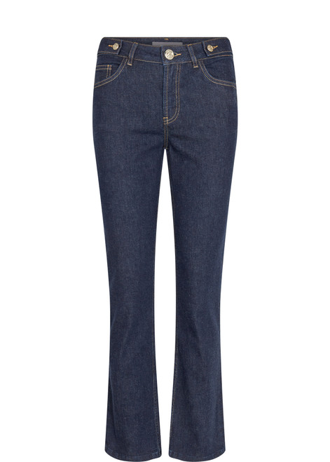 MOS MOSH Dark Blue Mmashley Twist Nola Jeans | 155000 MOS MOSH Dark Blue Mmashley Twist Nola Jeans | 155000
