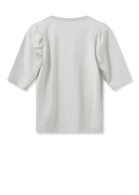 MOS MOSH White Mmyanni V-Ss Tee | 159050 MOS MOSH White Mmyanni V-Ss Tee | 159050