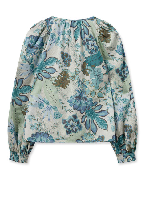 MOS MOSH Wasabi Mmalika Sarasa Blouse | 159370