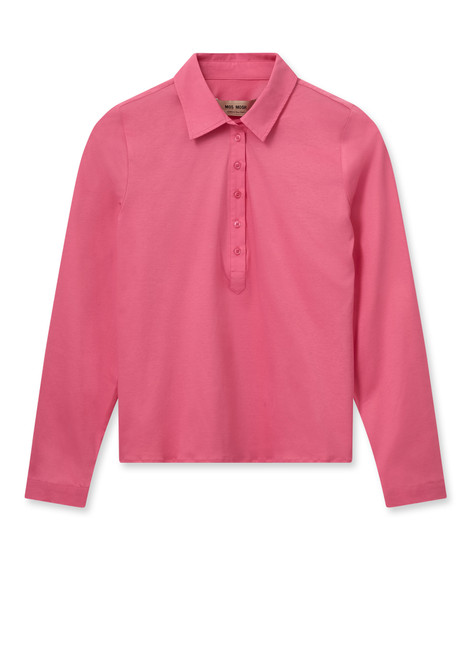 MOS MOSH Camellia Rose Mmrowan Jersey Blouse | 160170 MOS MOSH Camellia Rose Mmrowan Jersey Blouse | 160170