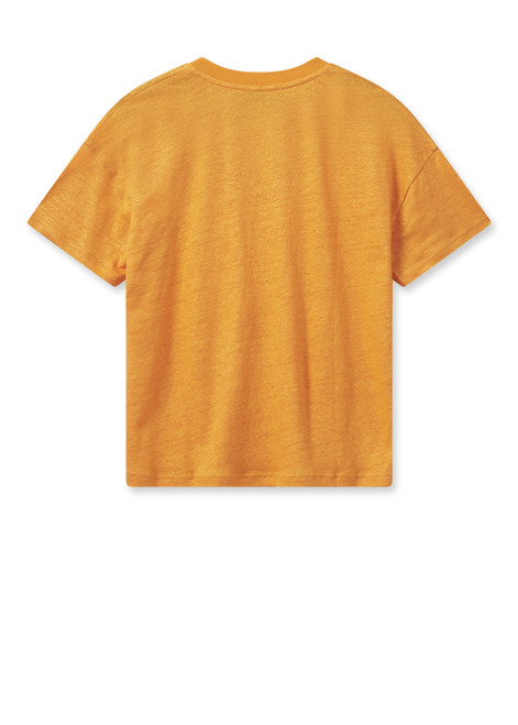 MOS MOSH Blazing Orange Casa V-Ss Foil Tee | 150950