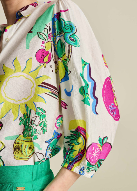 POM Sicilian Love Blouse | SP7800