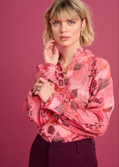 POM Blouse - Fantastique Rose | SP7365 POM Blouse - Fantastique Rose | SP7365