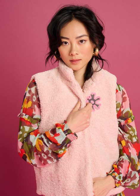 POM Gilet - Pink Powder | SP7381