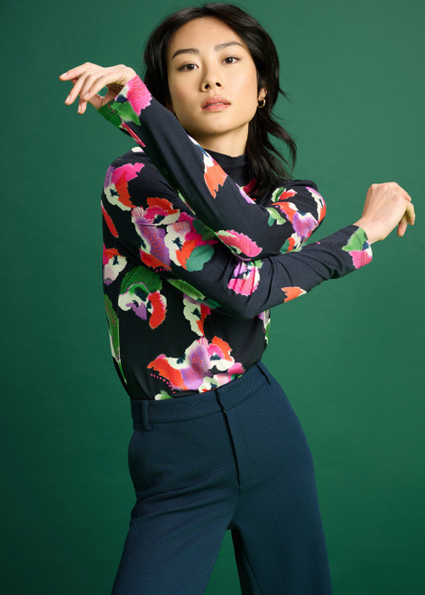 POM Turtleneck - Violets | SP7387 POM Turtleneck - Violets | SP7387