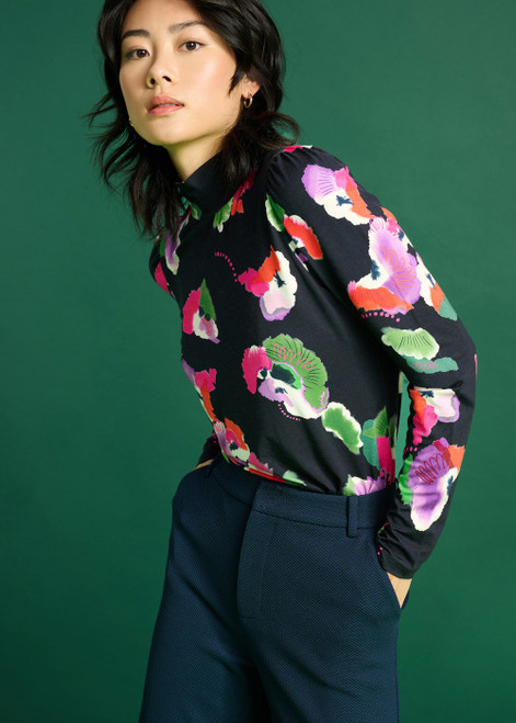 POM Turtleneck - Violets | SP7387