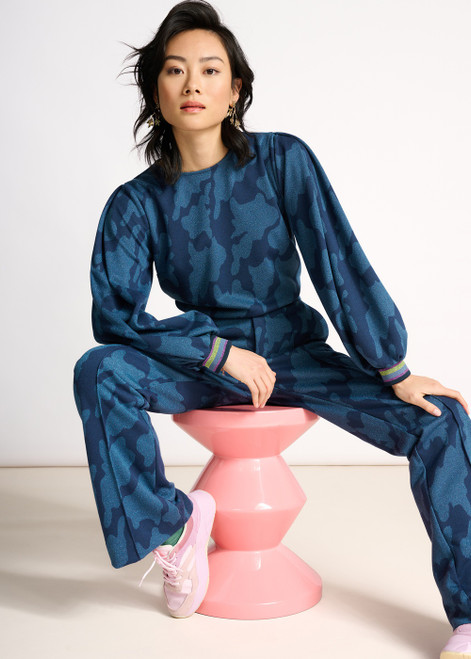 POM Top - Swirl Horizon Blue | SP7394