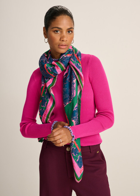 POM Shawl - Dare Flower Pop Pink | SP7529