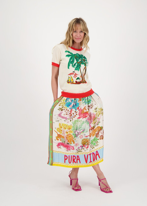 ME369 Palm Tree Nora 100% Cotton Shirt | 125S90950 ME369 Palm Tree Nora 100% Cotton Shirt | 125S90950