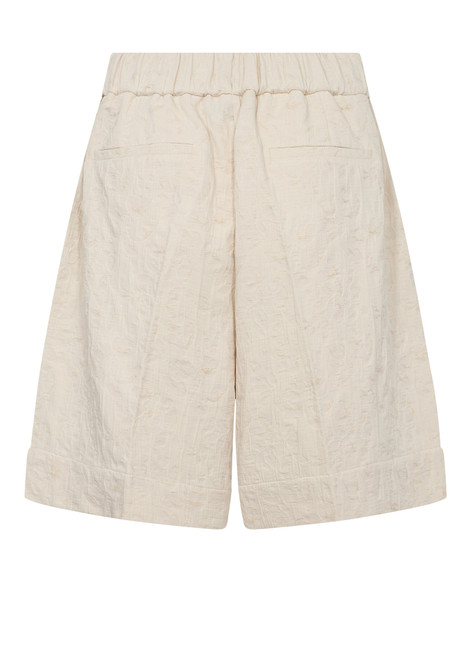 MOS MOSH Ecru Mmcorine Thilde Shorts | 171390 MOS MOSH Ecru Mmcorine Thilde Shorts | 171390