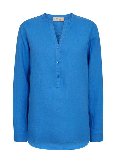 MOS MOSH Regatta Mmdanna Linen Blouse | 163720 MOS MOSH Regatta Mmdanna Linen Blouse | 163720