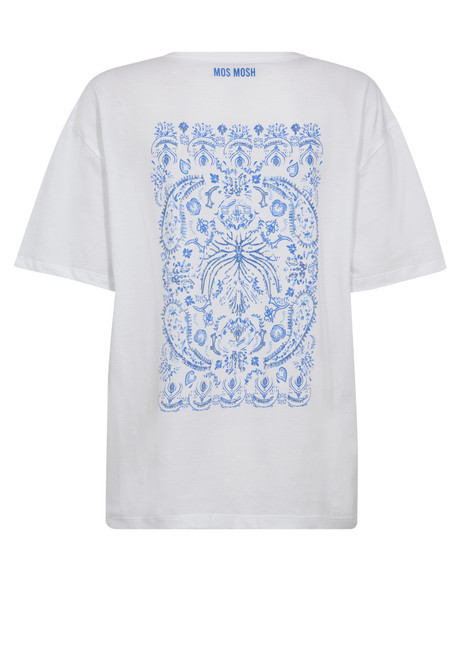MOS MOSH White Mmendre O-Ss Tee | 171090 MOS MOSH White Mmendre O-Ss Tee | 171090