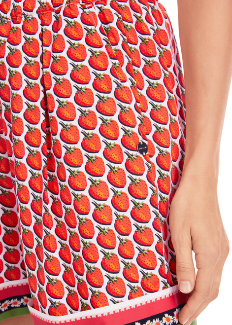 MARC CAIN ADDITIONS Deep Coral Winnipeg Rethink Together Trousers | YA 83.01 W17