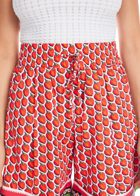 MARC CAIN ADDITIONS Deep Coral Winnipeg Rethink Together Trousers | YA 83.01 W17