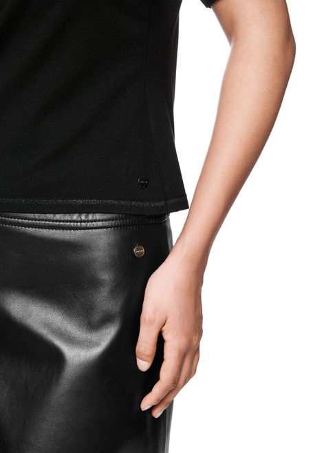MARC CAIN ADDITIONS Black Sweater Knitted In Germany | ZA 41.09 M11