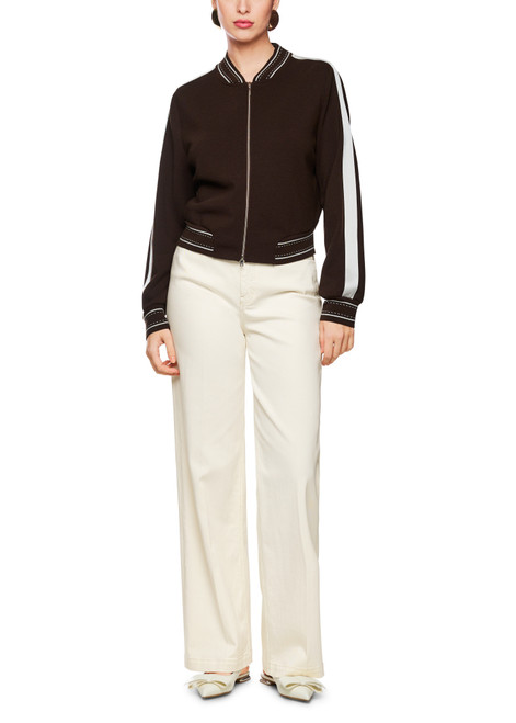 MARC CAIN COLLECTIONS Bright Ecru Wigan Rethink Together Jeans | ZC 82.05 D02