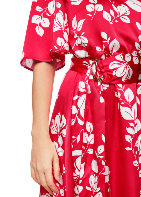 MARC CAIN GLAM Lollipop Rethink Together Glamorous Maxi Dress | ZG 21.04 W10