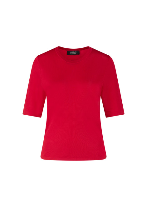 MARC CAIN GLAM Lollipop Short Jumper With Round Neckline | ZG 41.08 M56