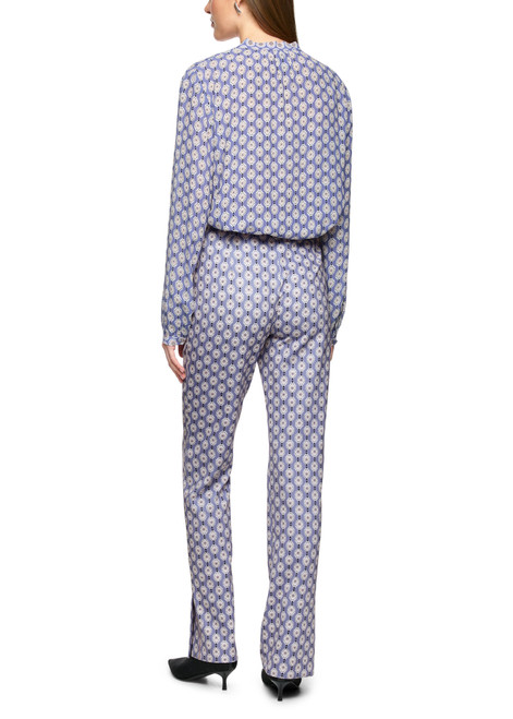 MARC CAIN COLLECTIONS Bluish Violet Fatsa Trousers In Scuba Jersey | ZC 81.08 J06